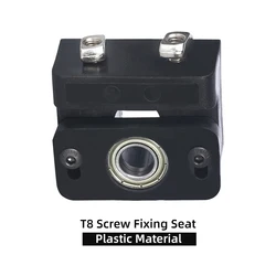 Enhanced Adjustable Z - axis T8 Screw Fixing Bracket - Upgraded Injection Bearing Design - 2 PCS (Plastic Material)