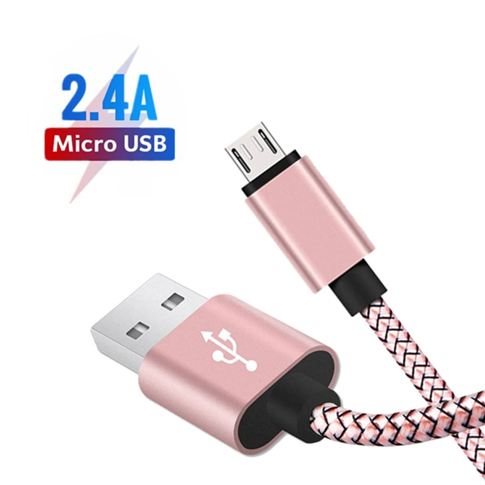 Кабель Micro USB для зарядки и синхронизации данных Xiaomi Redmi Note 3 4 5 Samsung S7 S6 S5 камеры CANON