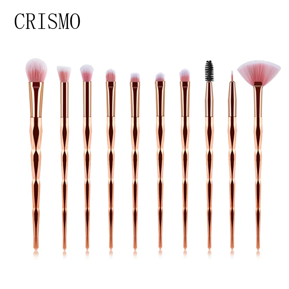 CRISMO 7 10 20Pcs Makeup Brushes Set Professional Powder Foundation Eye Shadow Blush Blending Cosmetics Beauty 2