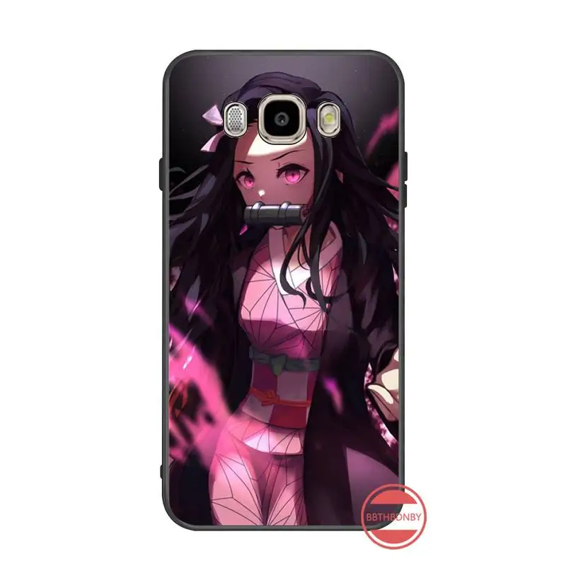 Demon Slayer Kimetsu no Yaiba Nezuko anime Phone Case For Samsung Galaxy J2 J4 J5 J6 J7 J8 2016 2017 2018 Prime Pro plus Neo duo cute samsung phone case Cases For Samsung