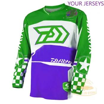 

New 2020 DAWA Fishing Jersey Men Summer Fishing Clothing Anti-UV Quick-Dry Breathable Fishing Clothes Long Sleeve Fishing Shirt