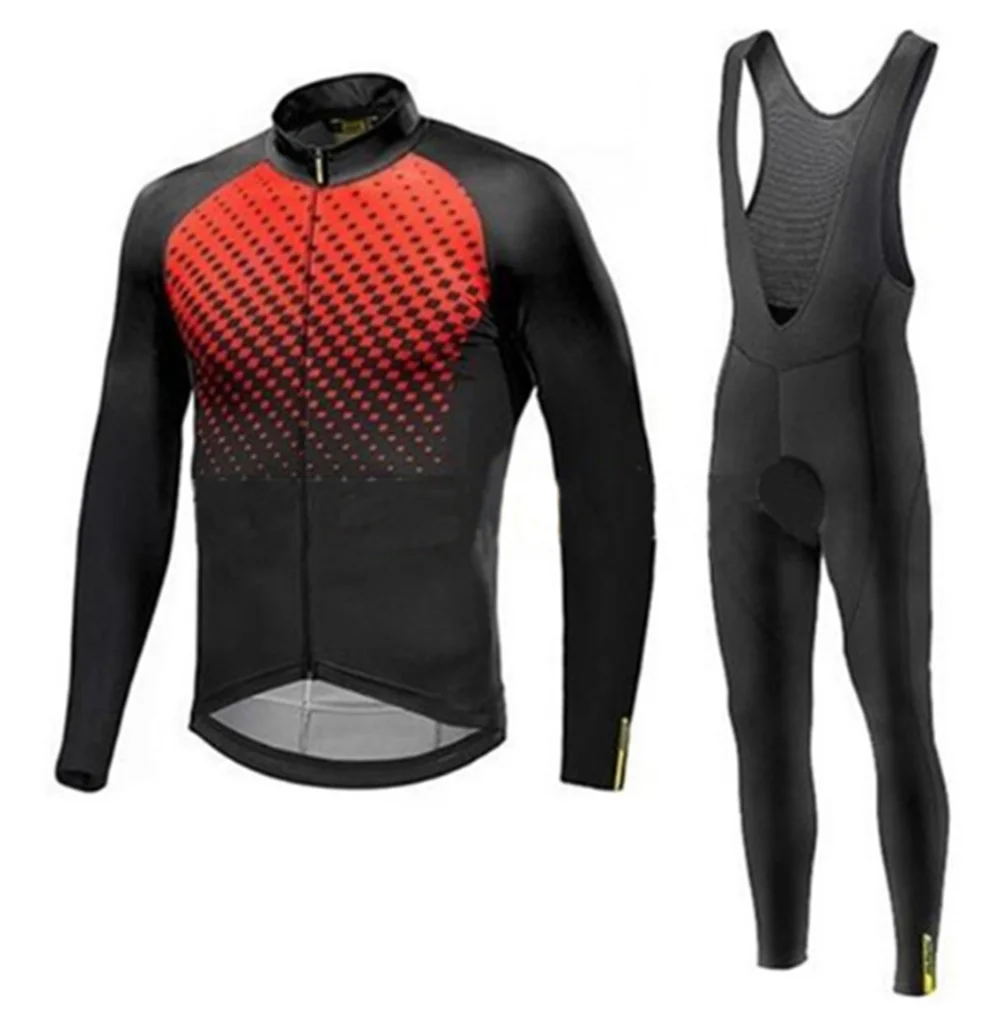 Весна Ropa Ciclismo Hombre MTB с длинным рукавом велосипедный костюм Pro Team Mavic велосипедный костюм открытый мужской Триатлон купальник