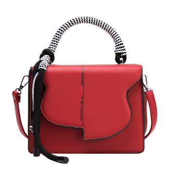 

Hand Bags For Women 2020 New Fashion Luxury Small Crossbody Bags High Quality PU Leather Shoulder Bag Rope Ladies Handbags Black