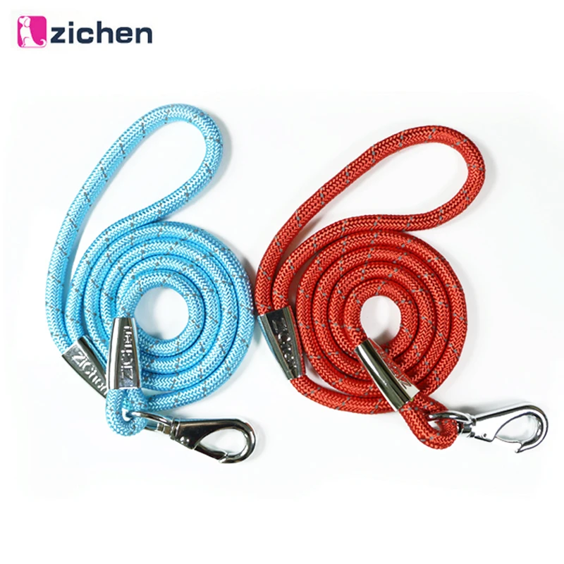 Zichen поводок для собак светоотражающий сплав одиночный щенка бега Correa de gato del Perro