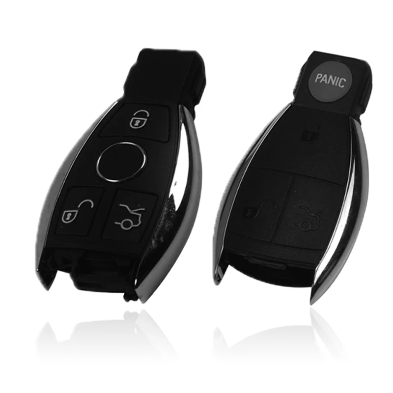

jingyuqin Remote Car Key Shell For Mercedes Benz W203 W204 W210 AMG BGA C CL CLA CLK CLS E GL NEC R S SL SLK Smart Key Fob Case
