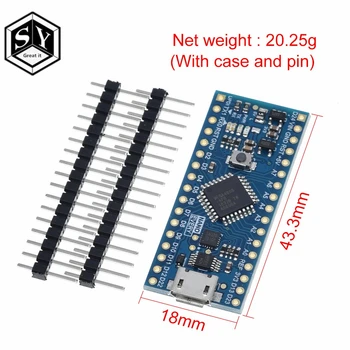 

New arrival Nano controller compatible for Arduino Nano Every Atmega4808 Upgraded Atmega328 CH340 UPDI Downloader