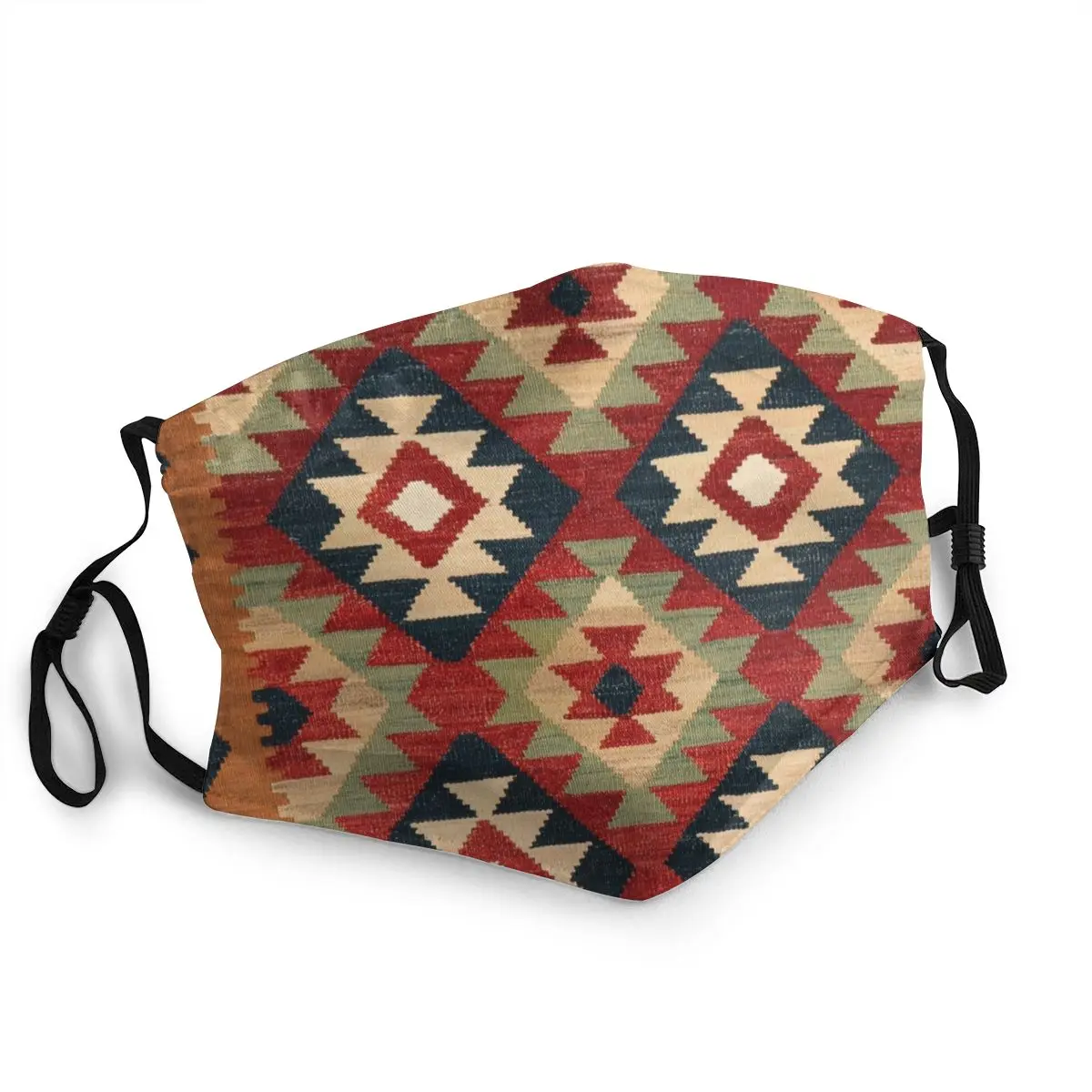Многоразовая винтажная Турецкая маска для лица Kilim взрослых богемная