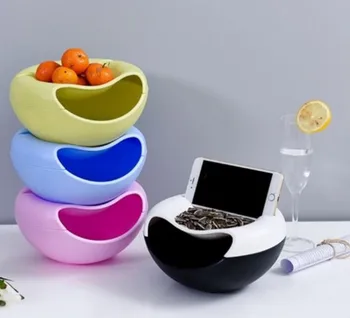 

Fashion lazy chase drama artifact mobile phone holder nibbling sunflower seed artifact double fruit tray holiday gift 100 pieces
