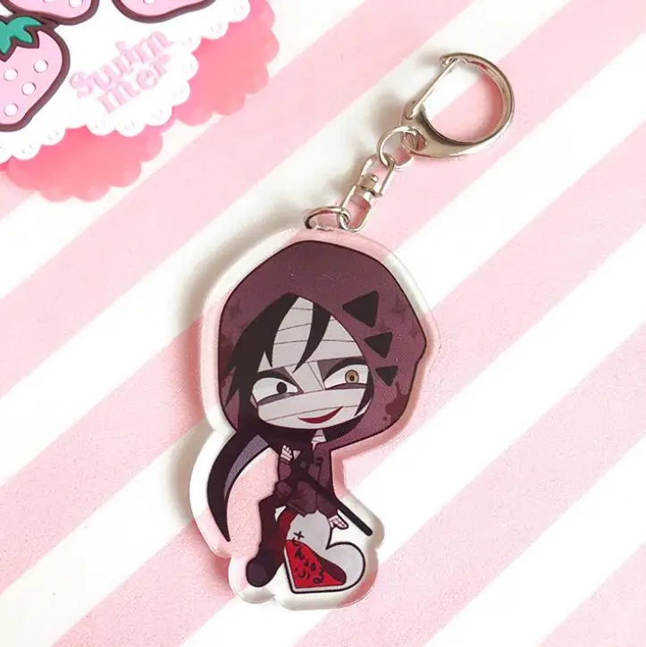 1 шт. крутой мультфильм аниме Satsuriku No Tenshi Angels of Death Foster Zack Rachel Gardner акриловый брелок кулон Косплей подарок игрушки