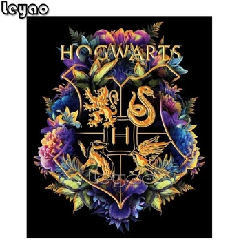 

Diy 5D Harry Icon skull Flower Full Diamond Painting cross stitch kits art Cartoon 3D paint by diamonds diamond embroidery decor