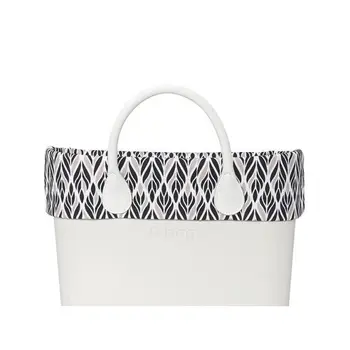 

Interchangeable edge for Obag mini bag with leaf printing