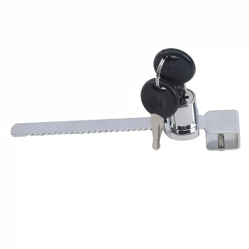 Us 1 95 38 Off High Quality Silver Metal Terrarium Showcase Display Cabinet Sliding Glass Door Window Lock With 2 Key On Aliexpress
