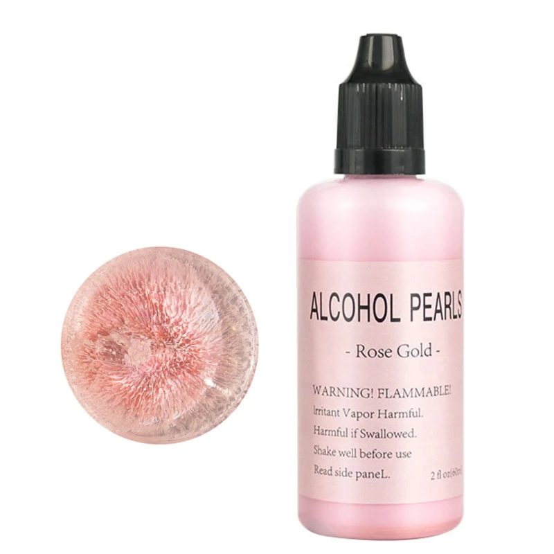 Epoxy Resin Pigment 60ml/15ml Metallic Alcohol Pigment Resin Dye Alcohol-Based Ink Concentrated Paint Casting Crafts 1PC epoxy resin pigment