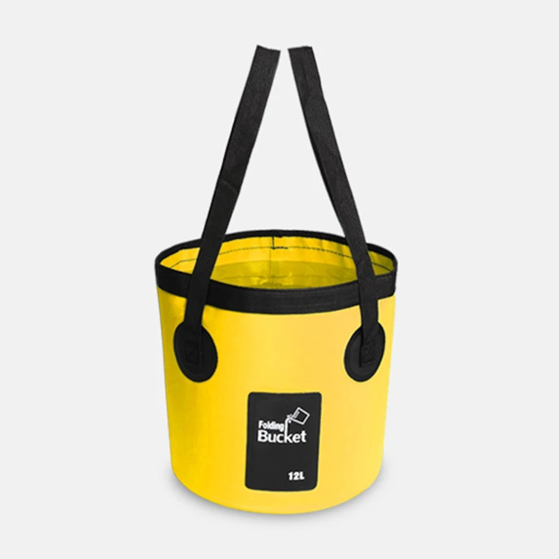 

Folding Basin Outdoor Foot Soak Bucket Container Collapsible Wash Bowl Water Pot