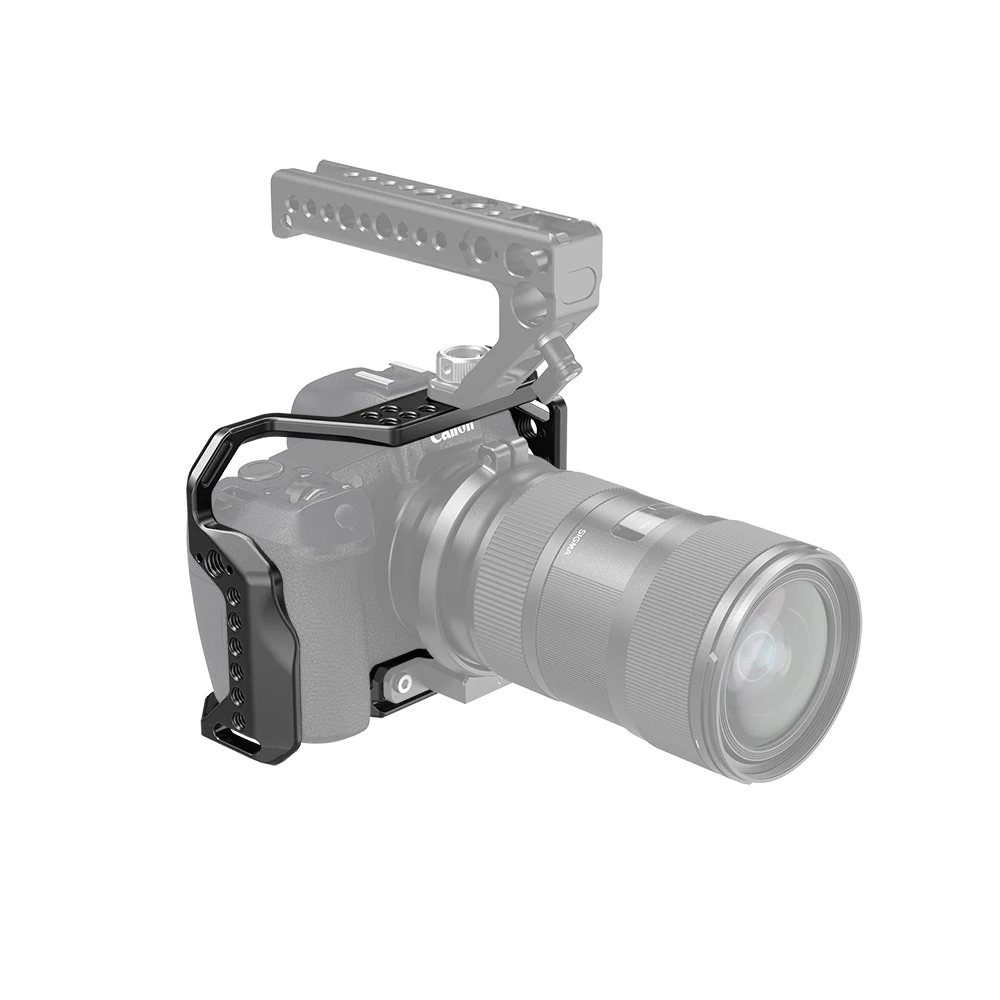 SmallRig Kamera Käfig für Canon EOS R mit Kalten Schuh Montieren Gewinde Löcher für Magic Arm Mikrofon Befestigen 2803