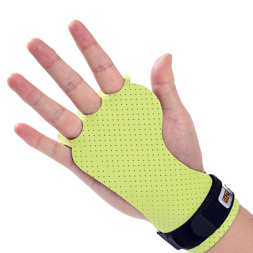 1 Pair Gymnastics Hand Grips Gymnastic Crossfit Grip Perfect for Pull-ups Kettlebell Home Gym 4