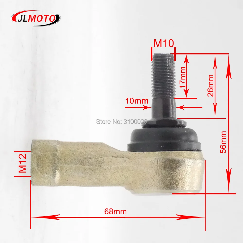 H25001-1-HONDA-TRX-250-Fourtrax-ATV-TIE-ROD-END-KITS-BALL-JOINT-PARTS-PARTS