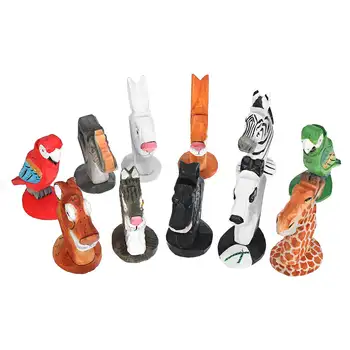 

Cute 3D Animal Wood Sunglass Display Rack Shelf Eyeglasses Show Stand Jewelry Holder for Multi Pairs Glasses Showcase 12 Pattern