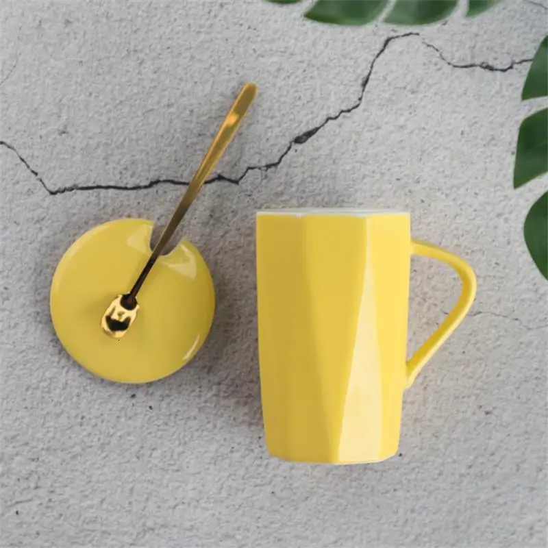 Version J Colazione фарфор Caneca Criativa чай Tazzine Caffe Kupa Bardak Koffie Kopjes путешествия кофе новинка керамическая чашка и кружка - Цвет: Version J
