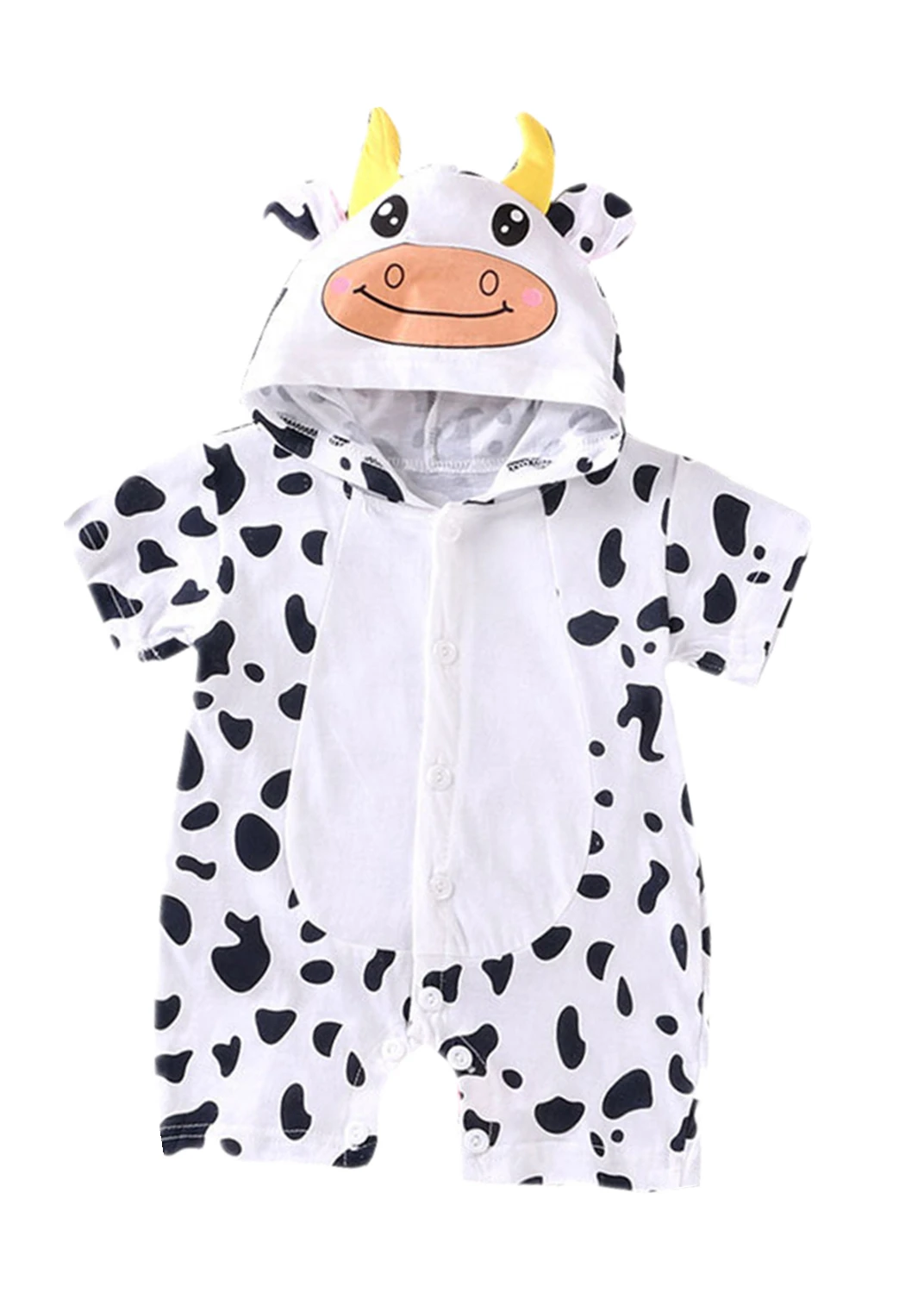 Infant jumpsuit summer romper animal print girl boy cotton suit newborn climbing cartoon rompers cheap stuff baby products