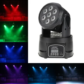 

Disco Light Sound Party Lights Disco Ball DMX-512 Moving Head Party Light 4 In 1 RGBW LED Stage Ligfht Strobe 9/14 Channels