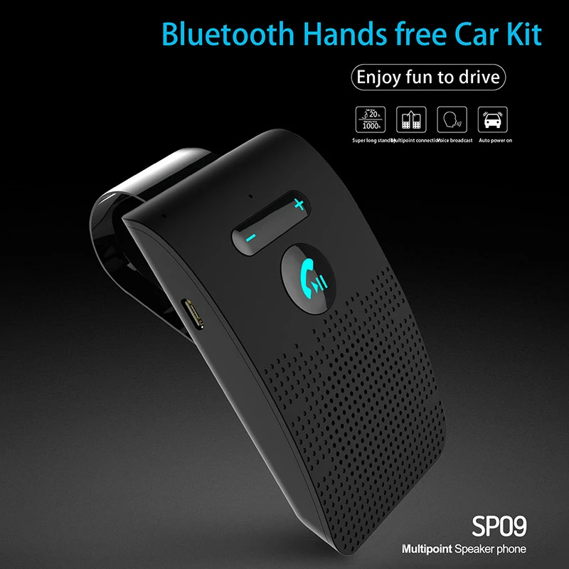 Onever Беспроводной автомобильный Bluetooth 5 0 голосовое вещание солнцезащитный