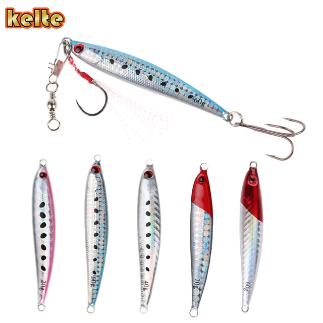 Metal Jig Fishing Lures Slow Jigs  Fishing Jigging Sea Rock Lure - Jig  Metal Lure - Aliexpress