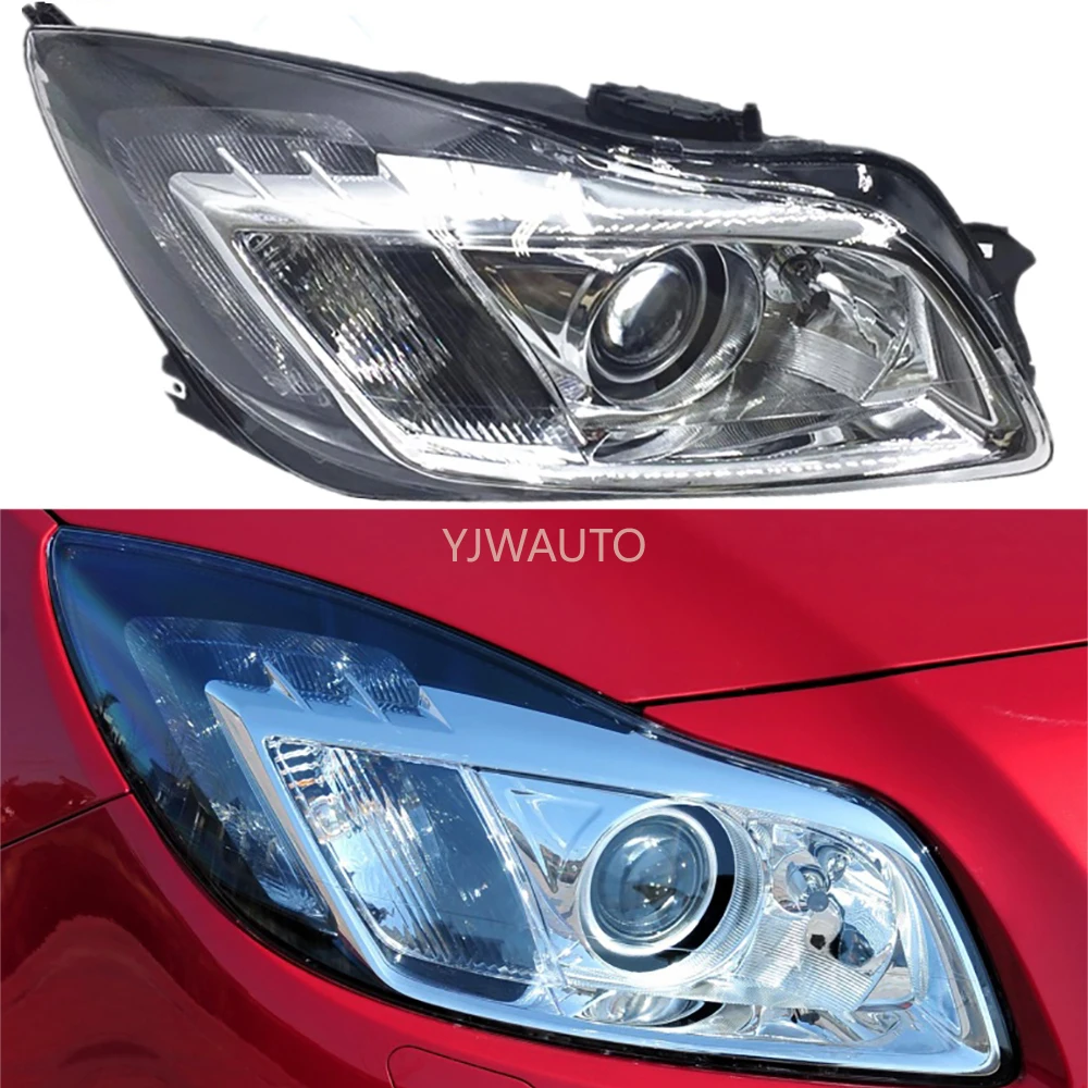 

Передняя фара в сборе для Buick Regal 2009 ~ 2013, передняя фара, замена дневных ходовых огсветильник для всего автомобиля, автоматическая сборка