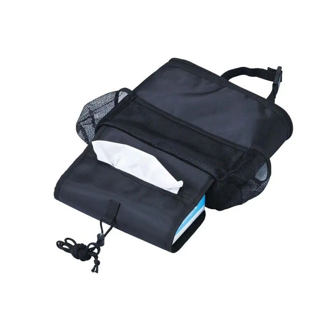 

Car Seat Back Hanging Bag Organizer Multi-pocket Insulated Food Water Storage Mesh Bag Container Car Stowing Tidying Bags