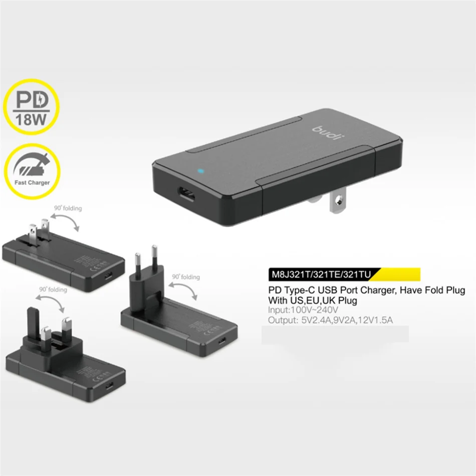 

Ultra-thin Mini 18W USB C Charger for iPhone 12 Power Delivery 3.0 Adapter Type C Wall Charger for iPhone 11 Pro Max/AirPods Pro