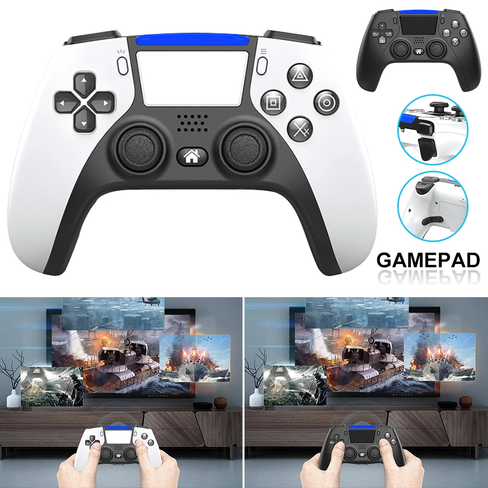 6 осевой двойной вибрации геймпад Android Беспроводной джойстик конвертер для PS4 PS5 планшетных ПК смарт tv