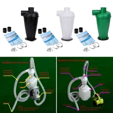 Odpylacz cyklonowy filtr turbodoładowany cyklon z podstawa kołnierza Separator Dropshipping