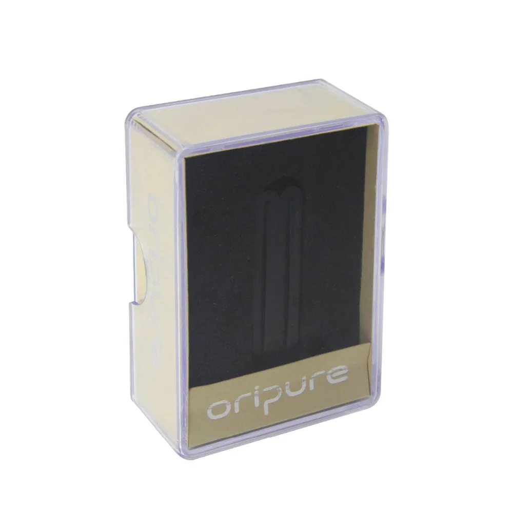 OriPure Alnico 5 пикап Двойной Горячий рельс гитарный звукосниматель «хамбакер» Мост 16K аксессуары для гитары, черный