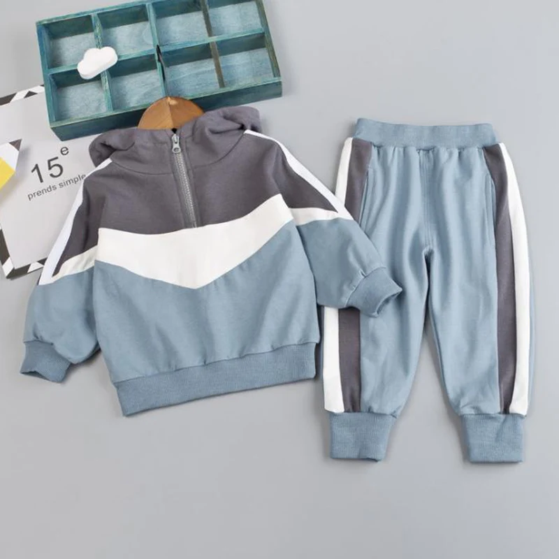 Infant Children Boys Girls Autumn Sport Hoody Pant Clothing Set Baby Kids Clothes Costume Outfit Suit Toddler Tracksuit Clothing baby outfit matching set