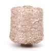 COOMAMUU Пряжа 50G/skeins Cotton Sequins Yarn 6mm+3mm Sequins Hand Knitting Yarn Thread Luxury Glitter Soft Rope DIY Material 4