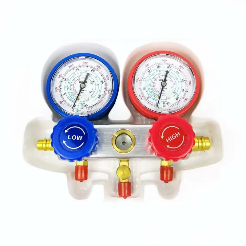 

New Manifold Gauge for r134a Auto Air Conditioning Refrigerant Diagnosis Tool Set R-134A refrigerant A/C system