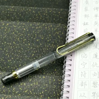 

Wing Sung B698 Piston Fountain Pen With "Lock" Mechanism Custom M Wet Nib