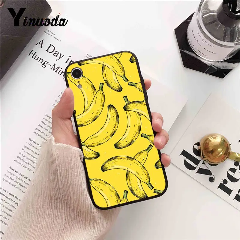 Cartoon cute Fruit Yellow Banana