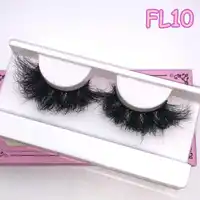 Mikiwi FL 20-22mm 3D Mink Lashes Makeup Messy False Eyelashes Fluffy Thick Cross Cruelty free Natural Mink Eyelashes 1