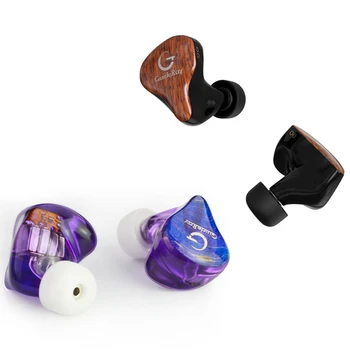 

2pair GUIDERAY V50/T20 In-Ear 3.5mm Wired Moving Iron Headphones Monitoring Level Noise Reduction HIFI Headphones
