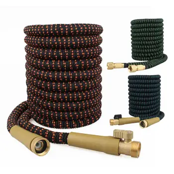 

15FT Garden Hose Expandable and Flexible - All New Expandable Water Hose with Jet Nozzle and Washers
