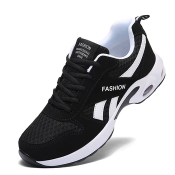 

Retro Sneakers Men Running Shoes Comfortable Cushioning Sports Shoes Women Lovers Athletic Shoes Teenagers Trend Sneakers Black