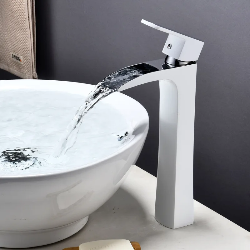 

Cross Border Brass Waterfall Table Basin Face Wash Basin Bathroom Cabinet Tap Toilet European Style Black And White with Pattern