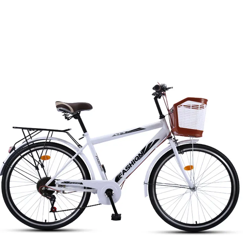 Commuter Bike 26 Inch Variable Speed Variable Vintage Retro Man and Woman Adult Bicycle Student City Light Tide