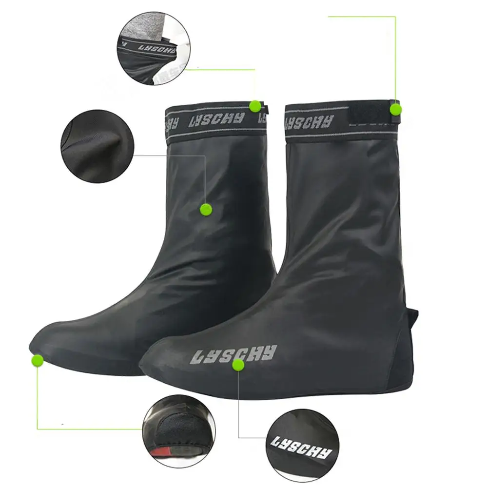 Непромокаемые ботинки для езды на велосипеде мотоцикле скутере толще