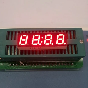 

5pcs 0.28inch 7 segment LED Clock Display Timer Numbers Signs Cube 0.28" 7segmentos Cathode RED 4 digital Clock Module Display