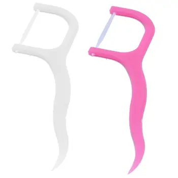 

100pcs Floss Picks Teeth Toothpicks Stick Oral Care
