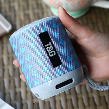 

Small Speakers Portable Bluetooth Speaker Mini Wireless Soundbar Subwoofer Support USB TF card FM caixa de som altavoces TG129