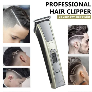 

Kemei KM-5017 Waterproof High Power Rechargeable Hair Clipper Electric Baby Children Hair Trimmer Mute Barber Cutting
