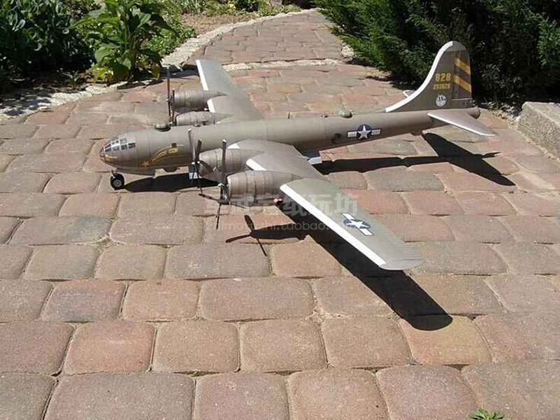 1:47 B-29 Super Aerial Fortress Bomber Aircraft DIY Kit Model 3D csjl Paper O3N7